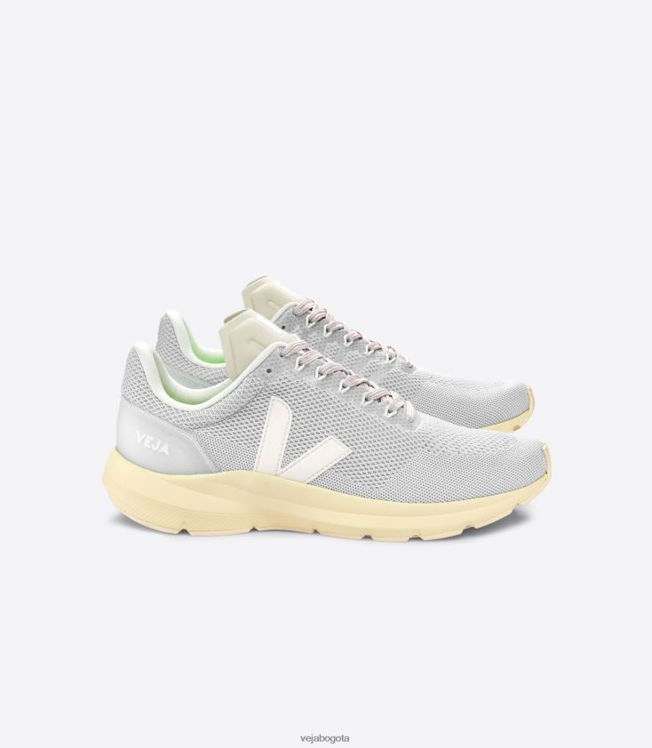 Veja Z6JRPR201marlin v-knit polar crema mantequilla