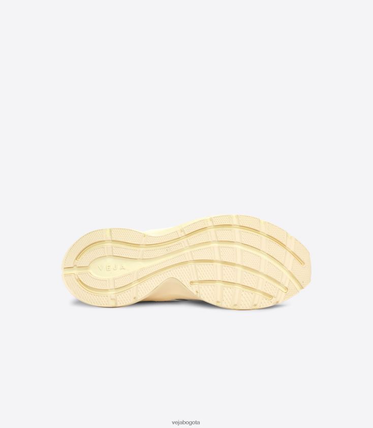 Veja Z6JRPR201marlin v-knit polar crema mantequilla