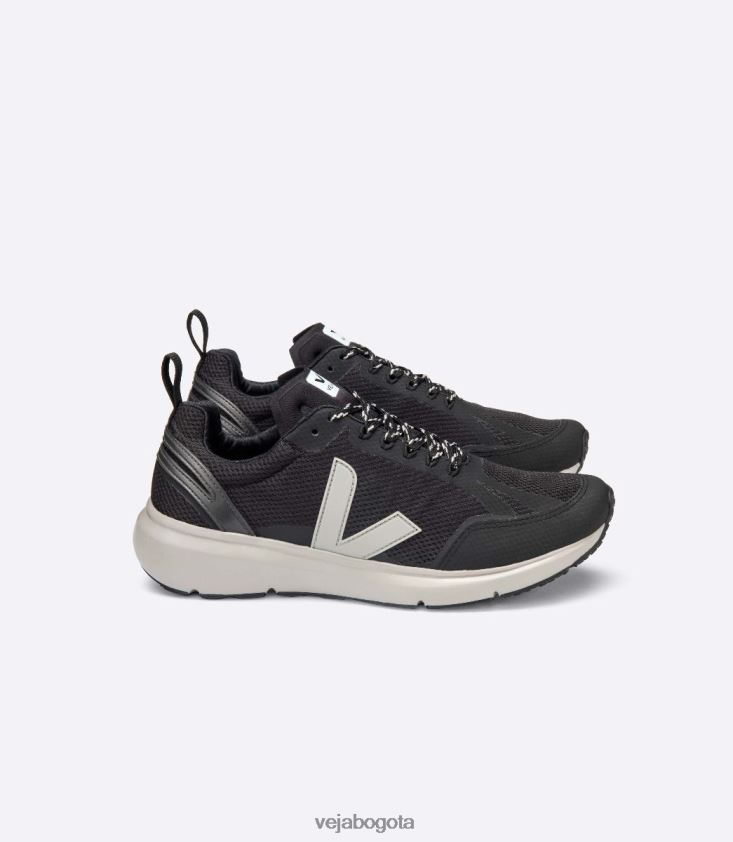 Veja Z6JRPR198condor 2 alveomesh negro oxford suela gris