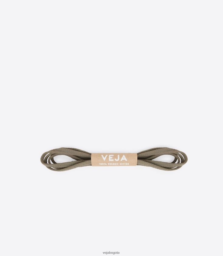 Veja Z6JRPR221cordones algodon organico kaki