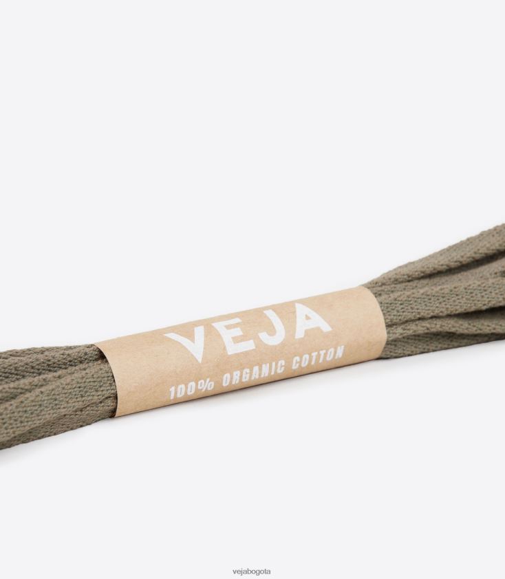 Veja Z6JRPR221cordones algodon organico kaki