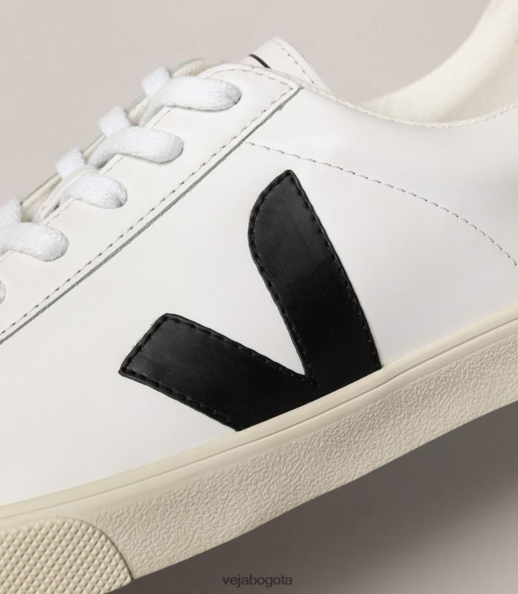 Veja Z6JRPR91esplar cuero blanco negro
