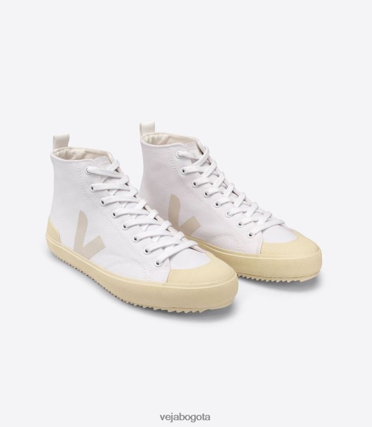 Veja Z6JRPR159lona nova ht suela mantequilla blanca