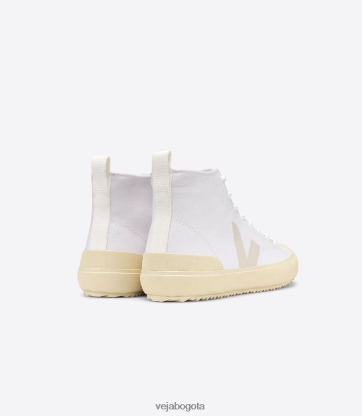 Veja Z6JRPR159lona nova ht suela mantequilla blanca