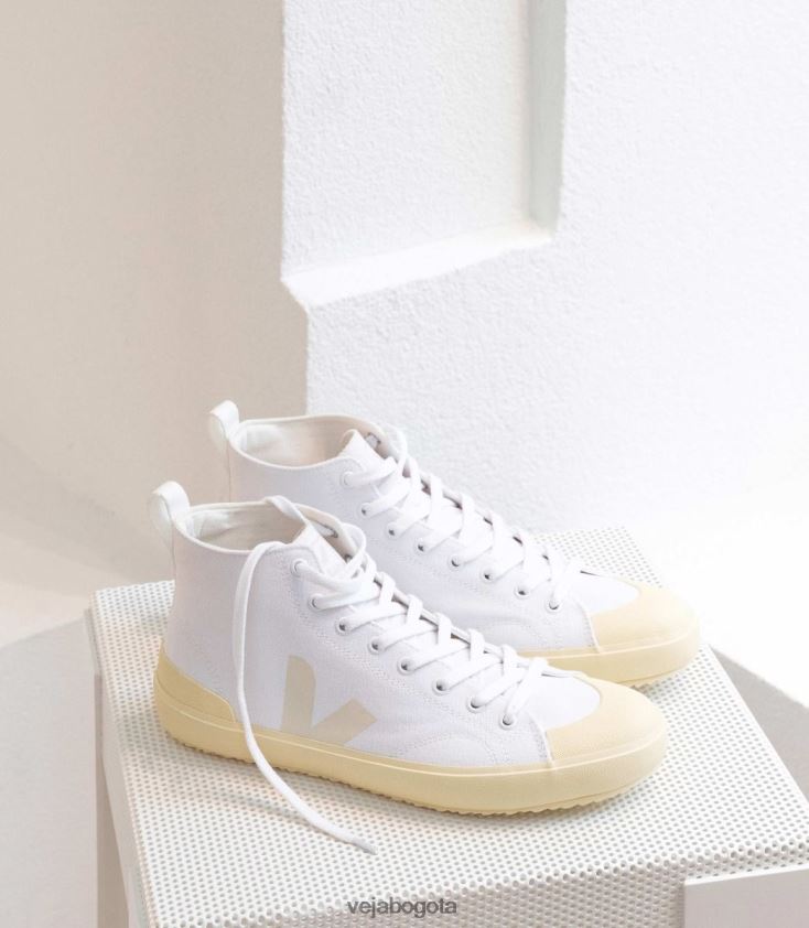 Veja Z6JRPR159lona nova ht suela mantequilla blanca