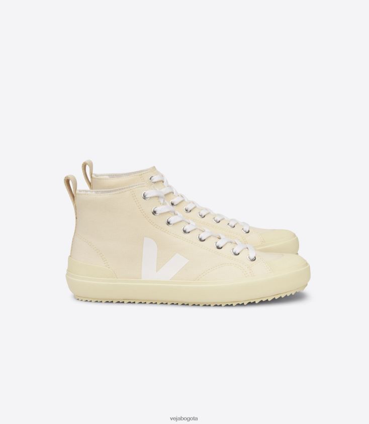 Veja Z6JRPR162nova ht lona mantequilla suela mantequilla blanca