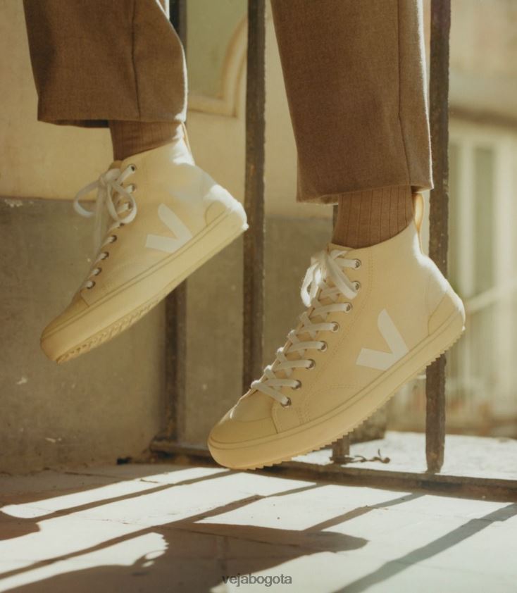 Veja Z6JRPR162nova ht lona mantequilla suela mantequilla blanca