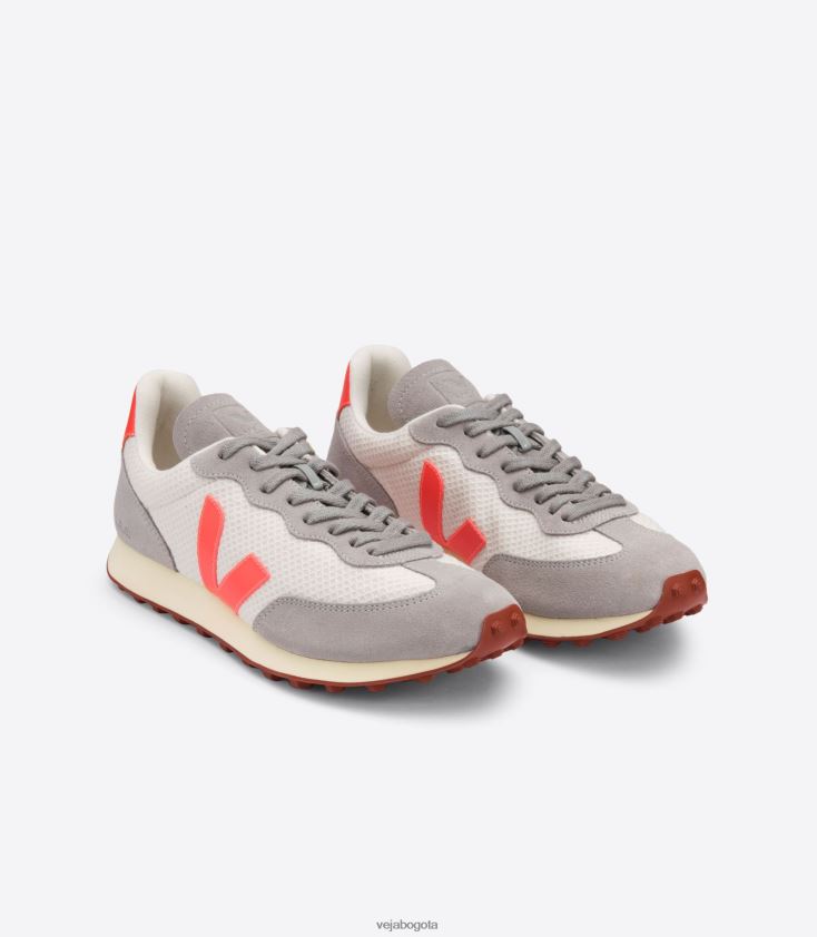 Veja Z6JRPR106rio branco hexamesh grava naranja gris