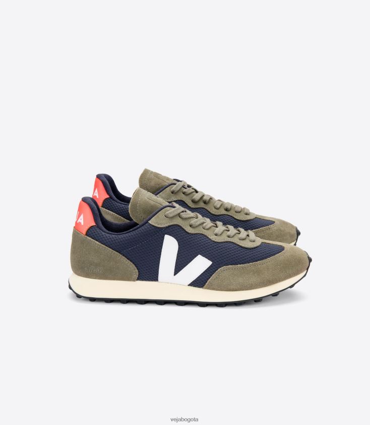 Veja Z6JRPR99rio branco alveomesh nautico blanco naranja fluo