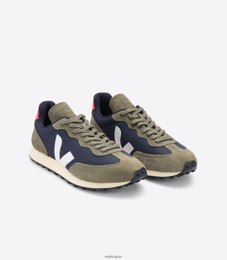 Veja Z6JRPR99rio branco alveomesh nautico blanco naranja fluo