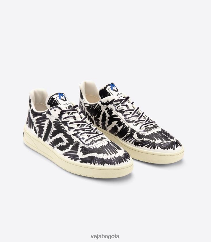 Veja X Z6JRPR66v-10 cuero marni negro completo