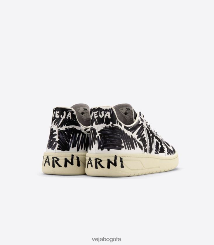 Veja X Z6JRPR66v-10 cuero marni negro completo