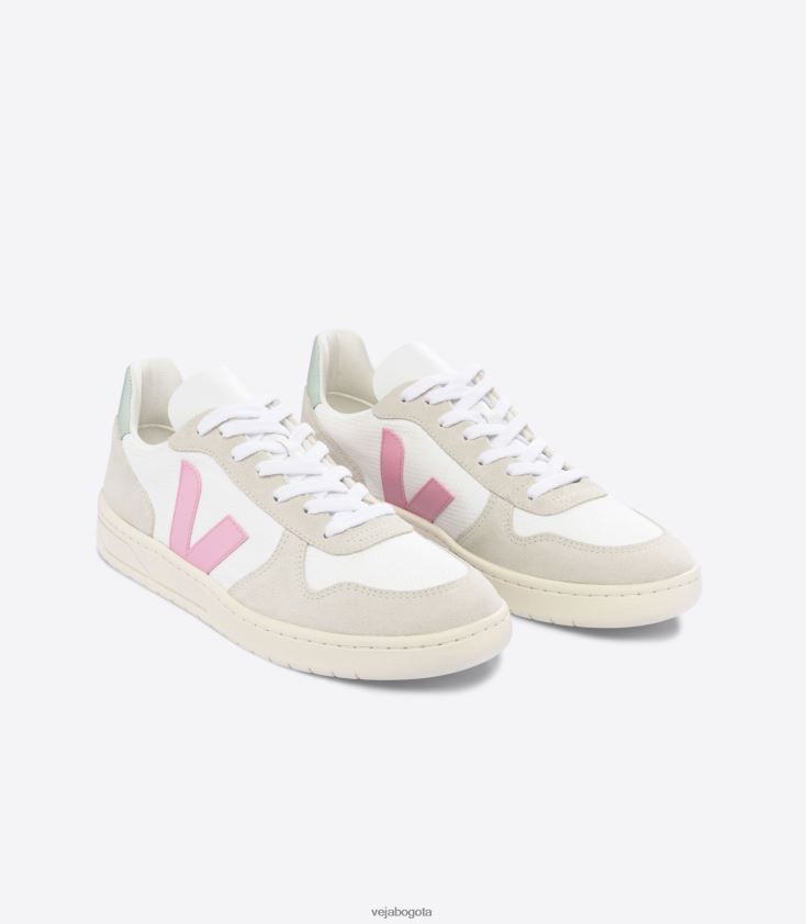 Veja Z6JRPR56v 10 b-mesh matcha guimauve blanco