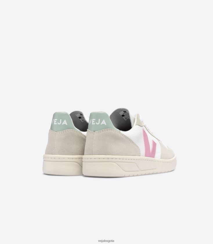 Veja Z6JRPR56v 10 b-mesh matcha guimauve blanco