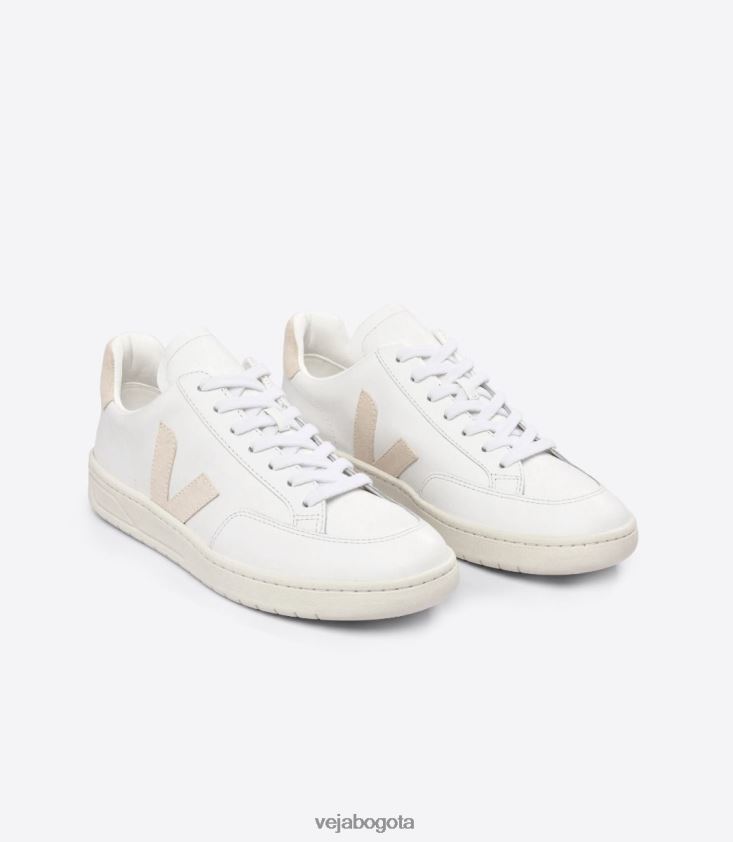 Veja Z6JRPR25v-12 cuero blanco sable