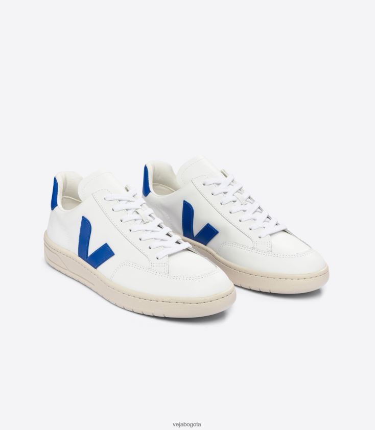 Veja Z6JRPR26v-12 cuero blanco paros