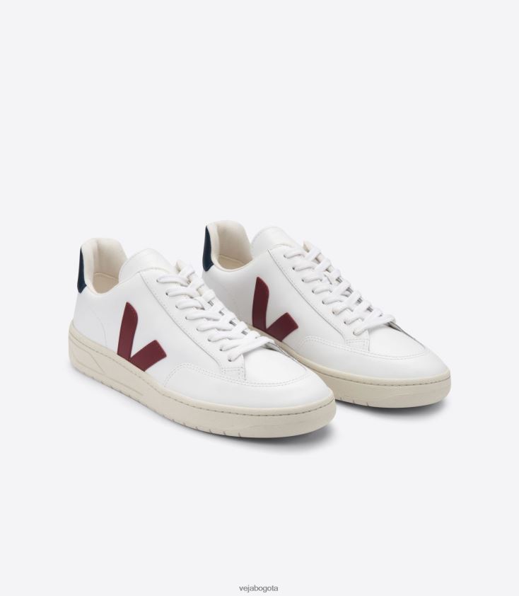 Veja Z6JRPR27v-12 cuero blanco marsala nautico