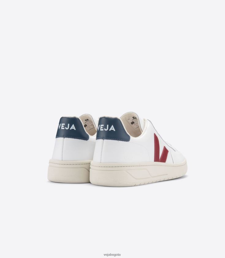 Veja Z6JRPR27v-12 cuero blanco marsala nautico