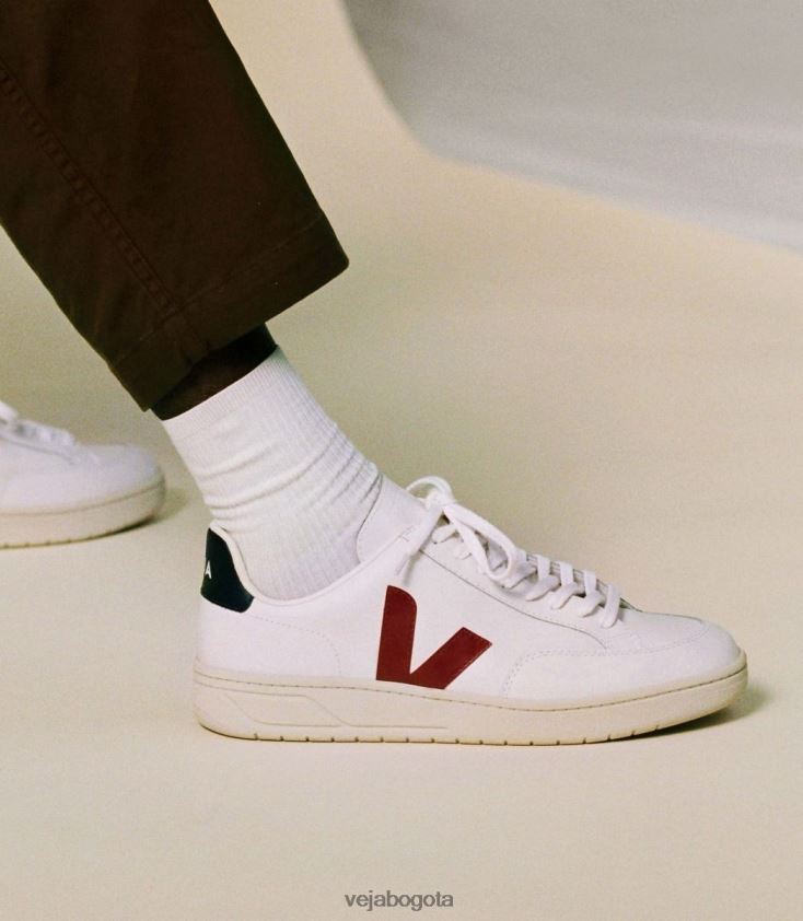 Veja Z6JRPR27v-12 cuero blanco marsala nautico