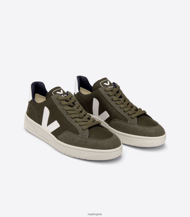 Veja Z6JRPR30v-12 vegano b-mesh oliva blanco