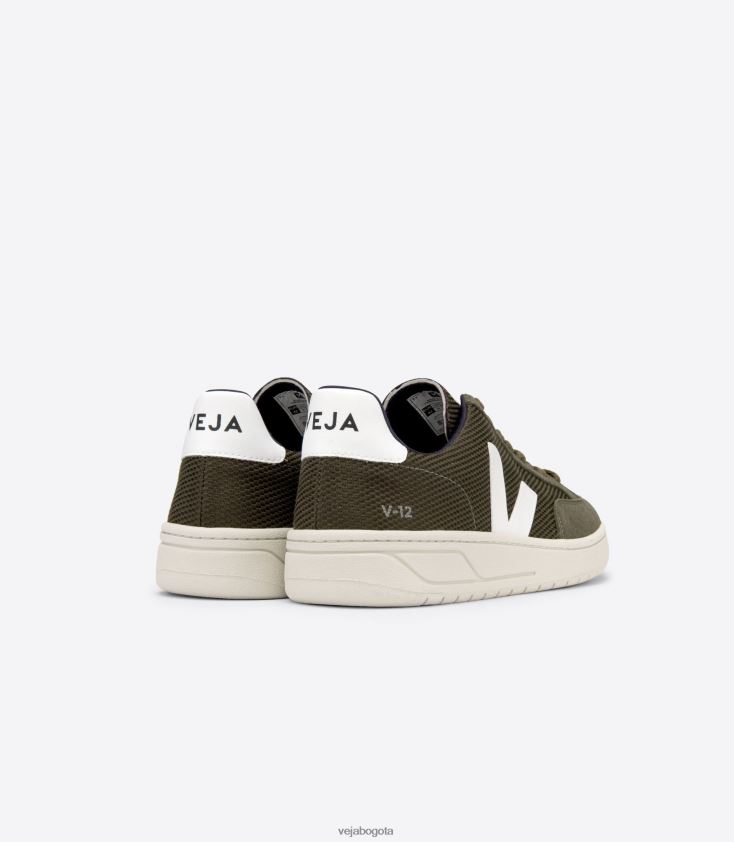 Veja Z6JRPR30v-12 vegano b-mesh oliva blanco
