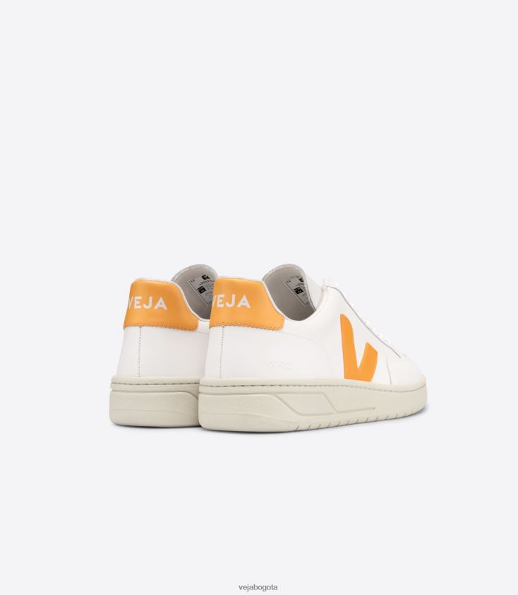 Veja Z6JRPR32v-12 cuero blanco ouro