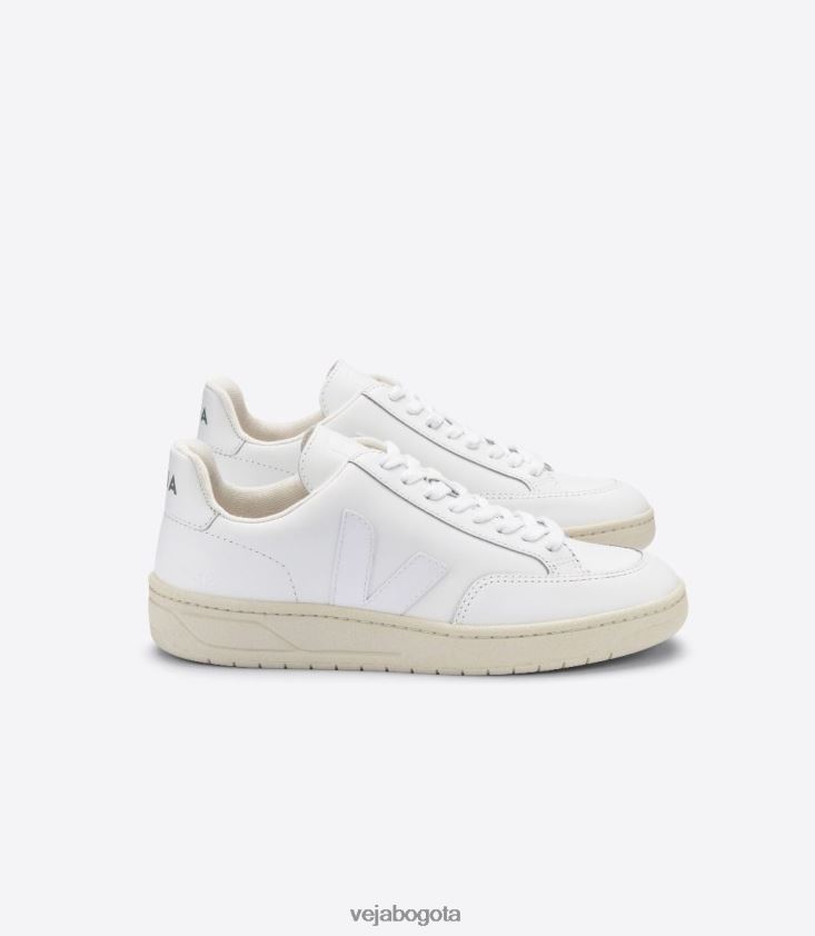 Veja Z6JRPR33v-12 cuero blanco