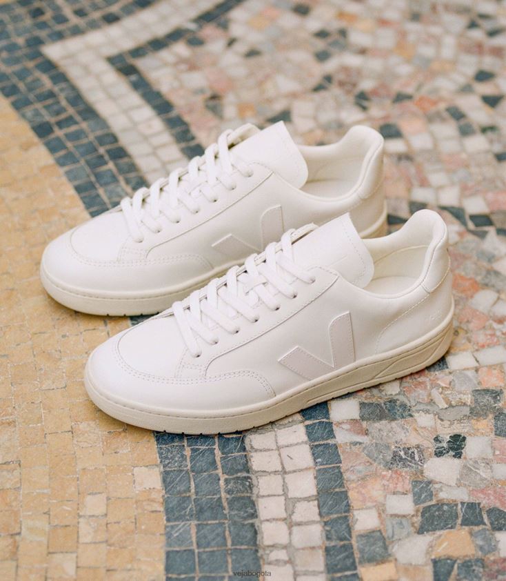 Veja Z6JRPR33v-12 cuero blanco