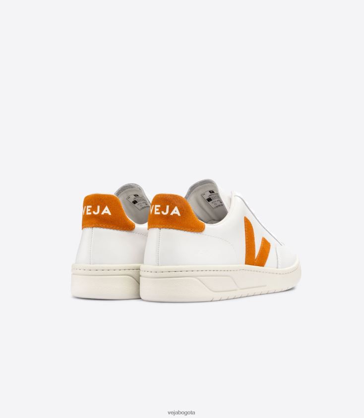 Veja Z6JRPR36v-12 cuero blanco calabaza