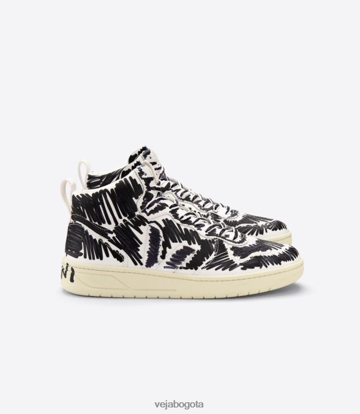 Veja X Z6JRPR85v-15 cuero marni negro completo