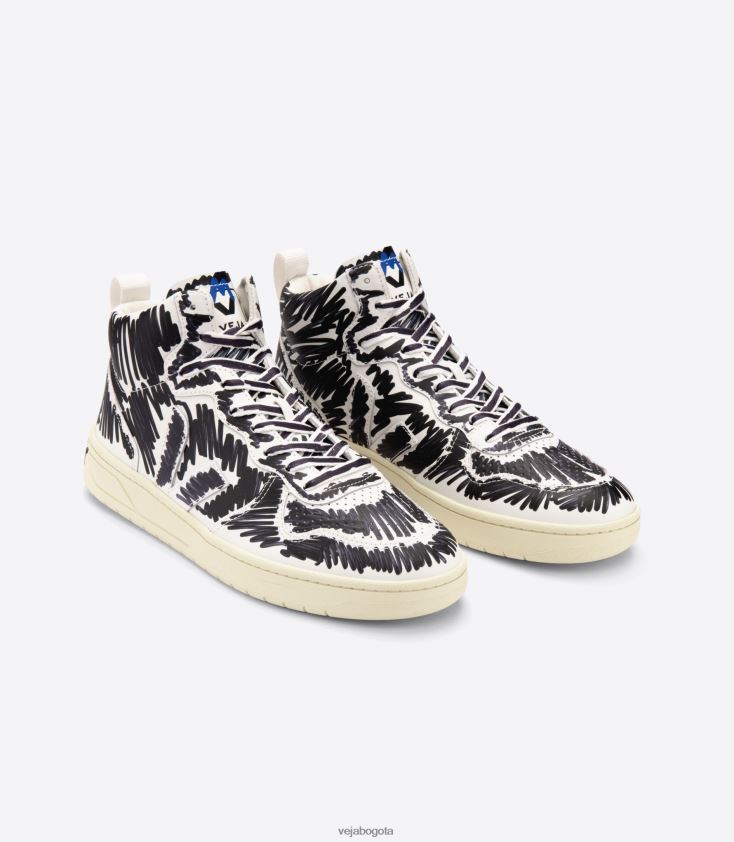 Veja X Z6JRPR85v-15 cuero marni negro completo