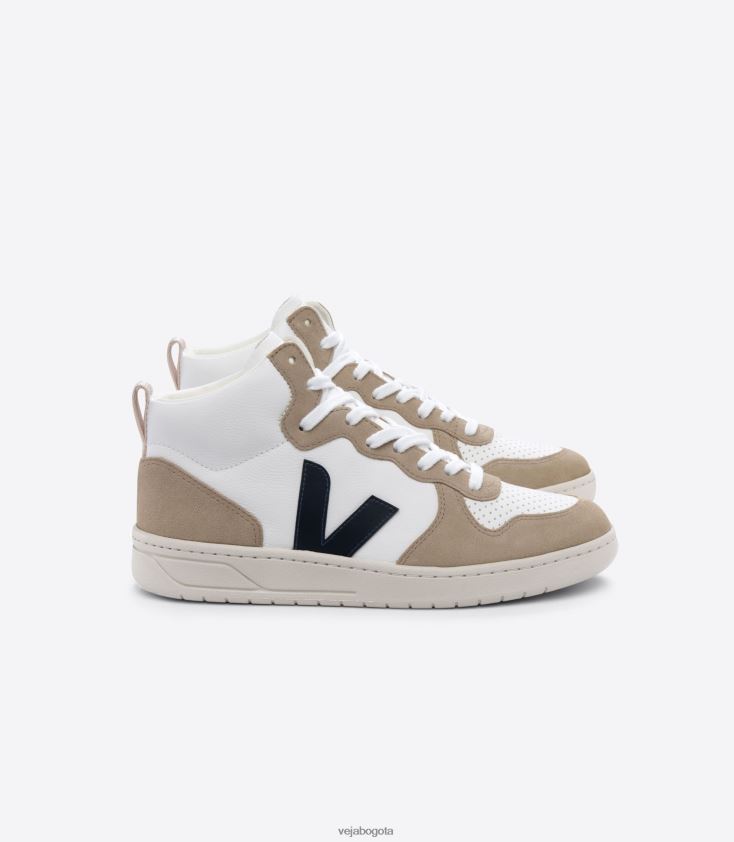 Veja Z6JRPR79v-15 cuero sin cromo blanco nautico sahara