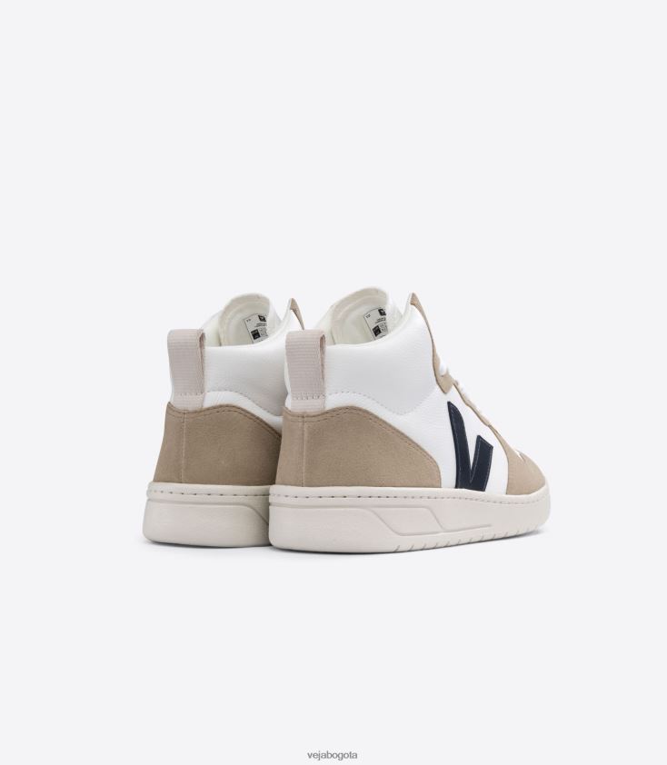 Veja Z6JRPR79v-15 cuero sin cromo blanco nautico sahara