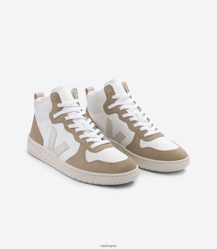 Veja Z6JRPR80v-15 cuero sin cromo blanco pierre sahara