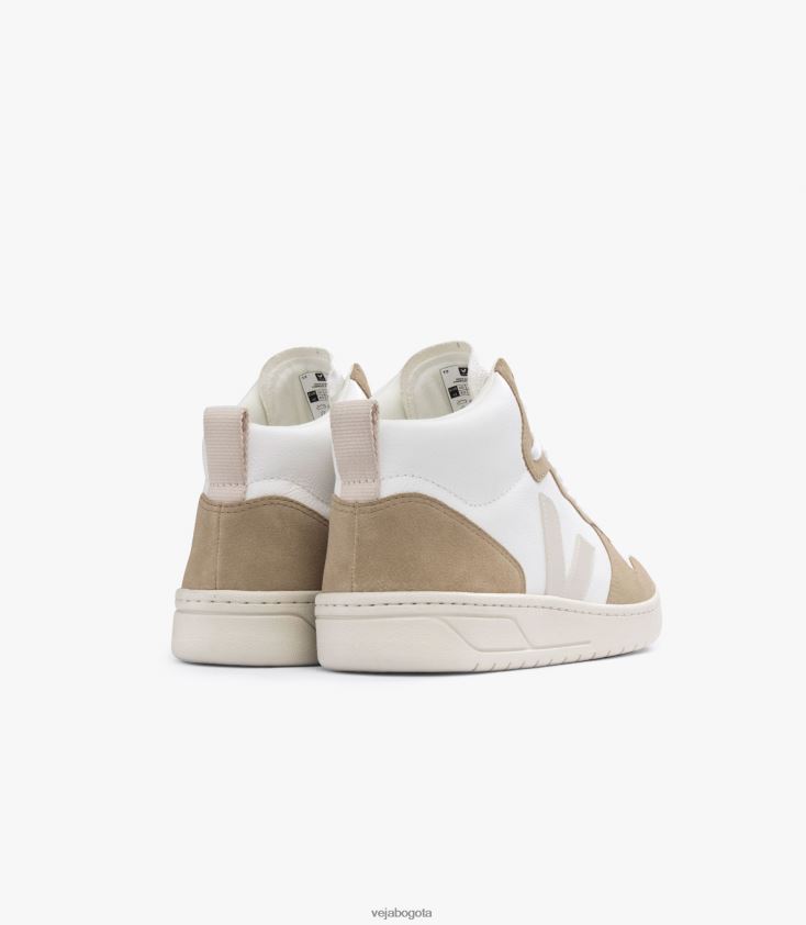 Veja Z6JRPR80v-15 cuero sin cromo blanco pierre sahara