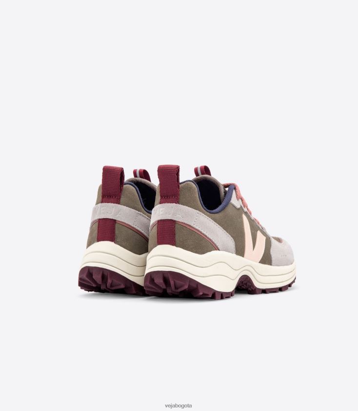 Veja Z6JRPR183gamuza venturi kaki sable oxford gris