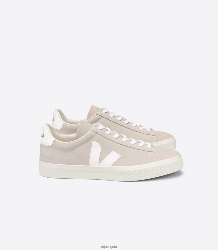 Veja Z6JRPR228campo nubuck blanco natural