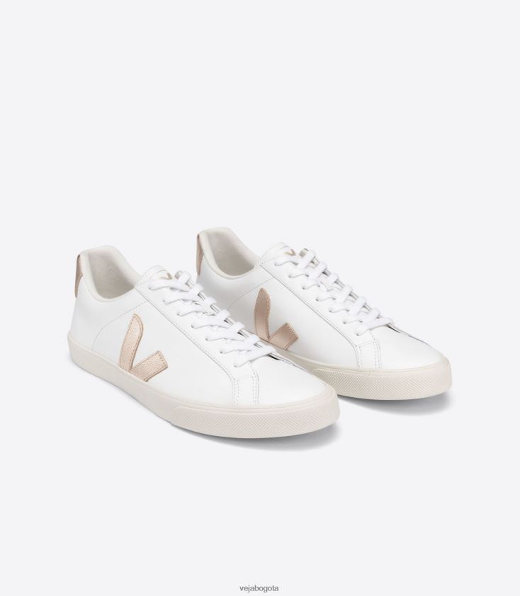 Veja Z6JRPR241cuero esplar platinado blanco