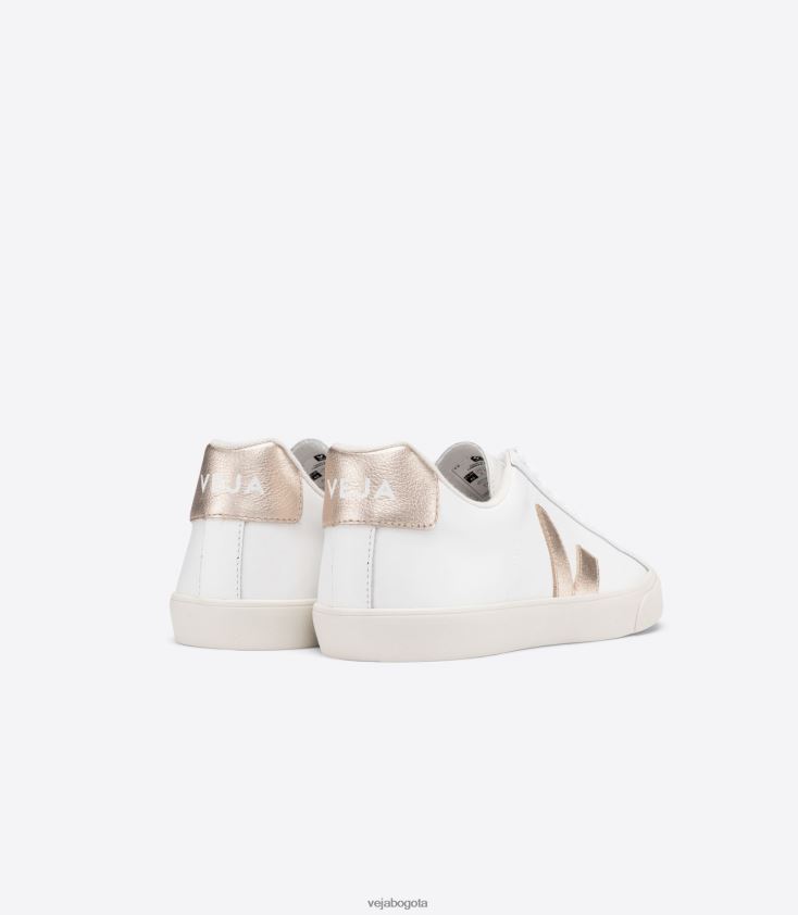 Veja Z6JRPR241cuero esplar platinado blanco