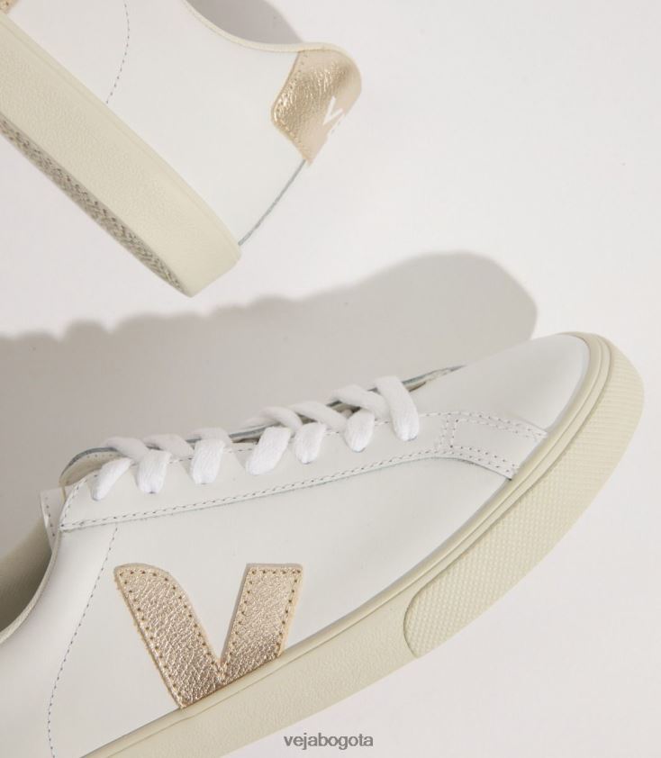 Veja Z6JRPR241cuero esplar platinado blanco
