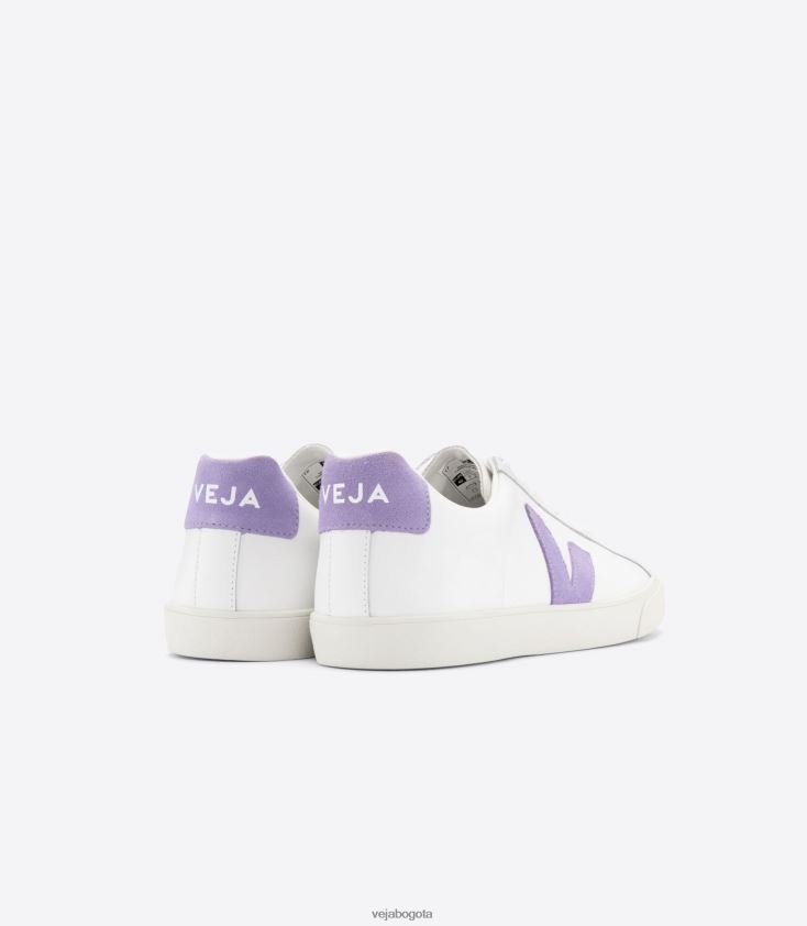 Veja Z6JRPR242cuero esplar extra blanco lavanda