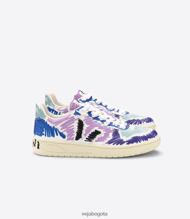 Veja X Z6JRPR236v-10 cuero marni orquídea negro