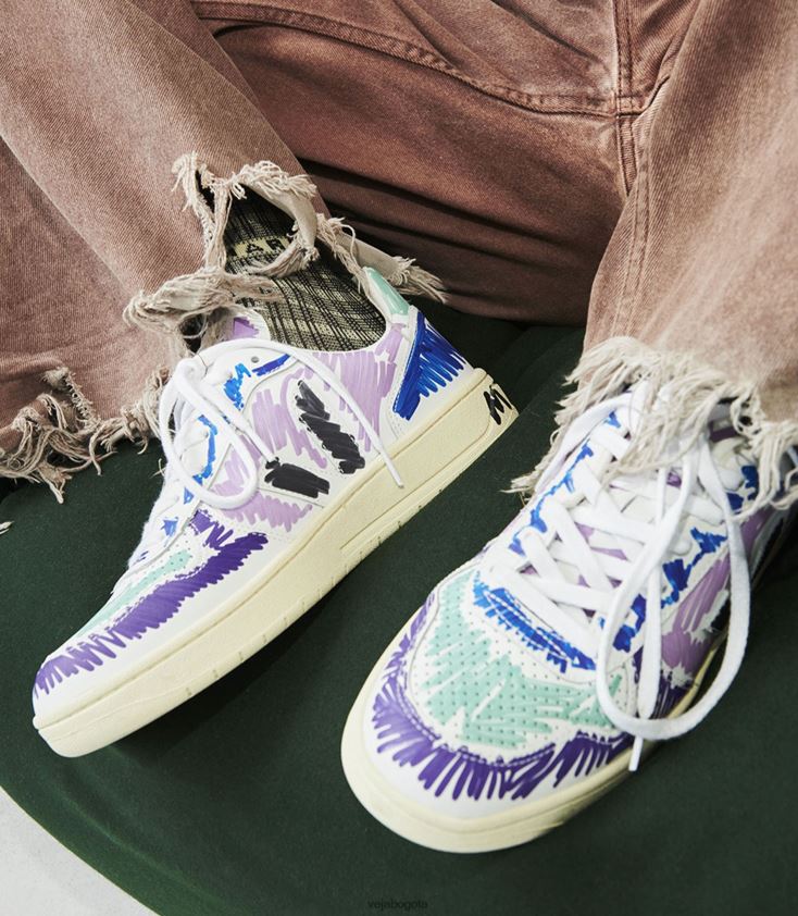 Veja X Z6JRPR236v-10 cuero marni orquídea negro