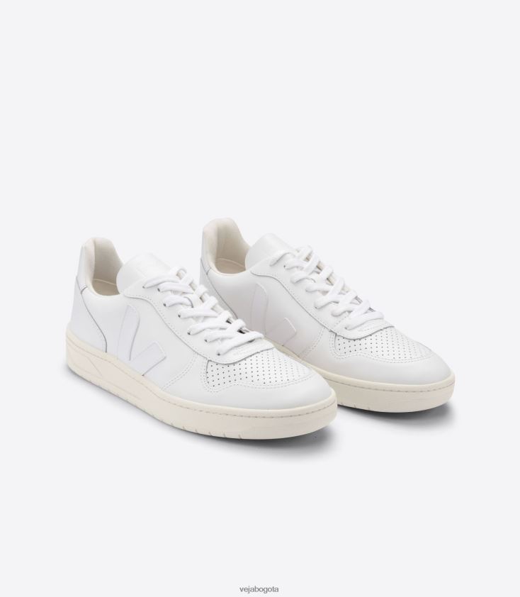Veja Z6JRPR237v-10 cuero blanco