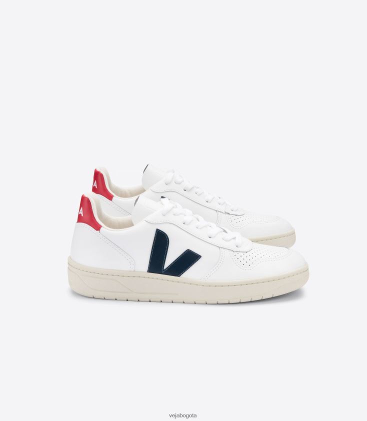 Veja Z6JRPR238v-10 cuero blanco nautico pekin