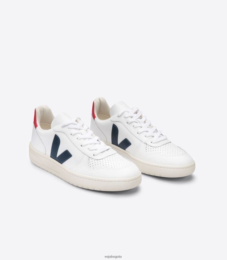 Veja Z6JRPR238v-10 cuero blanco nautico pekin