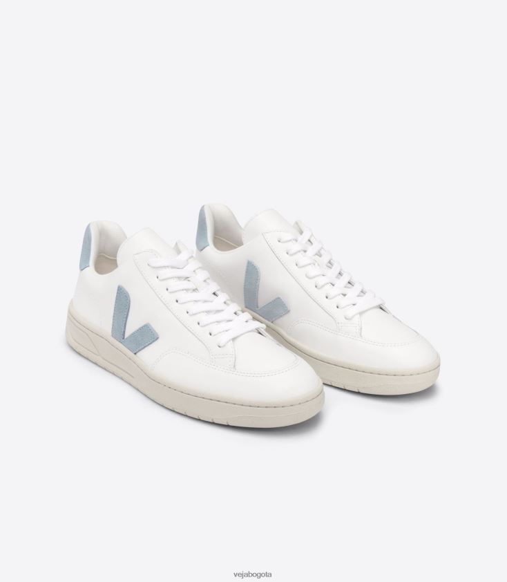 Veja Z6JRPR229v-12 cuero blanco acero