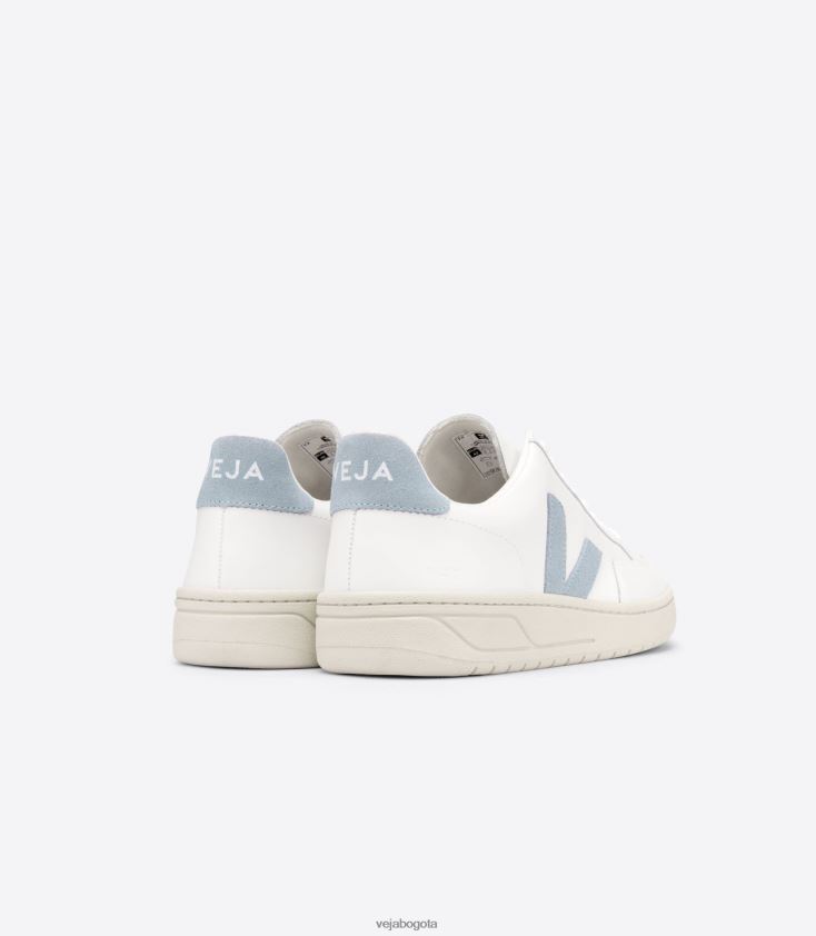 Veja Z6JRPR229v-12 cuero blanco acero