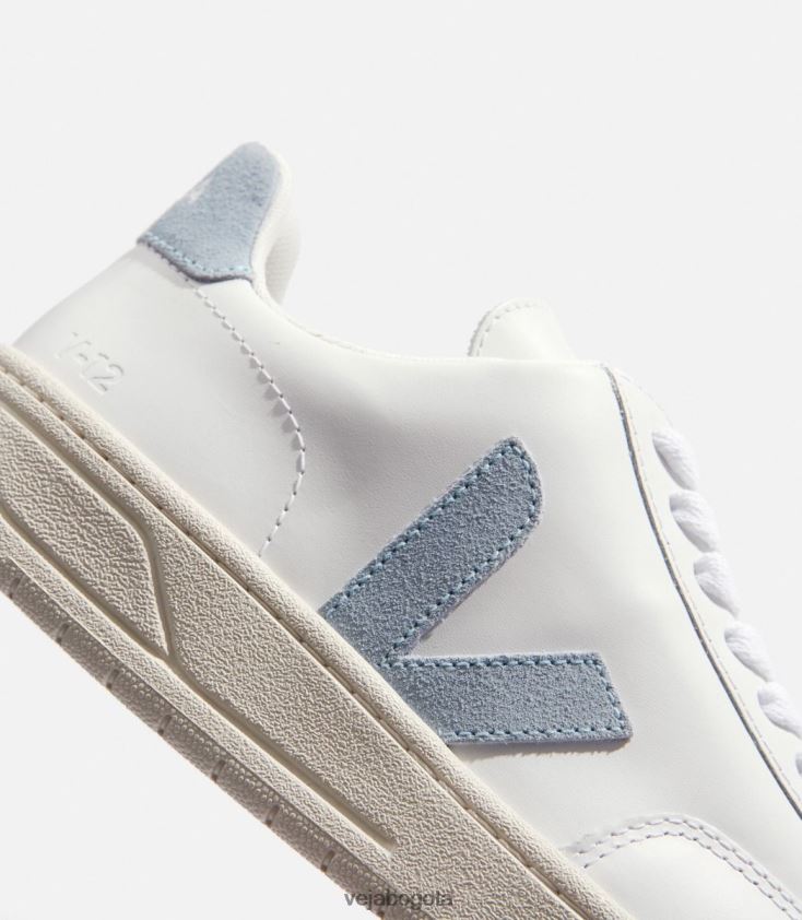 Veja Z6JRPR229v-12 cuero blanco acero