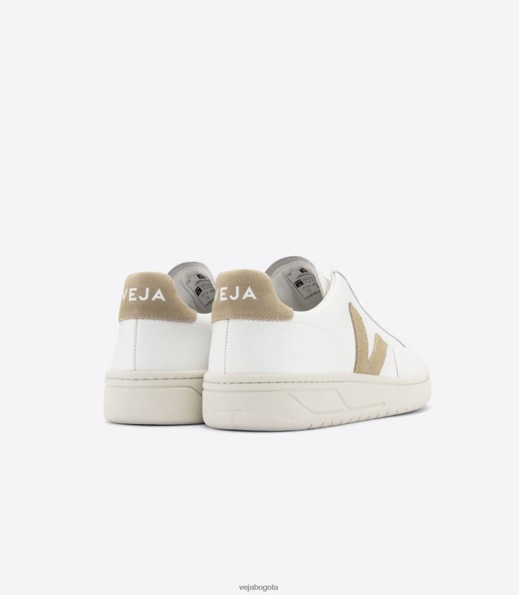 Veja Z6JRPR230duna blanca de cuero v-12